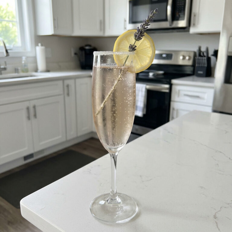 Lavender and Lemon Prosecco Cocktail Recipe