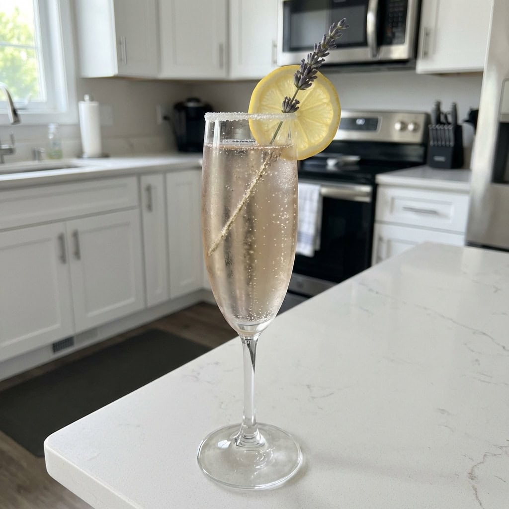 Lavender and Lemon Prosecco Cocktail Recipe
