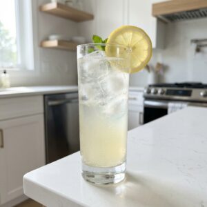 Lemon and Elderflower Fizz Cocktail Recipe
