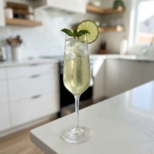 Lime and Basil Prosecco Cocktail Recipe