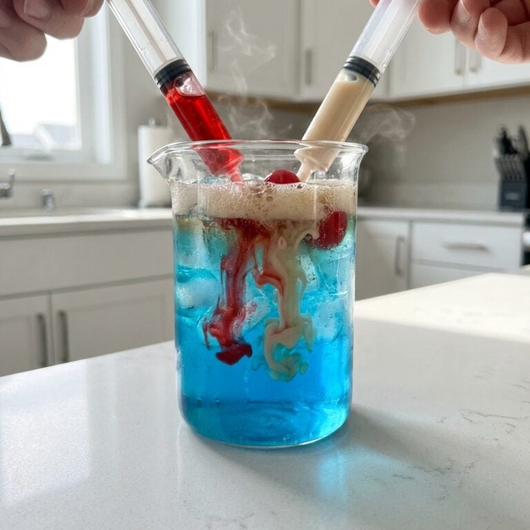 Mad Scientist Mezcal Syringe Cocktail Recipe
