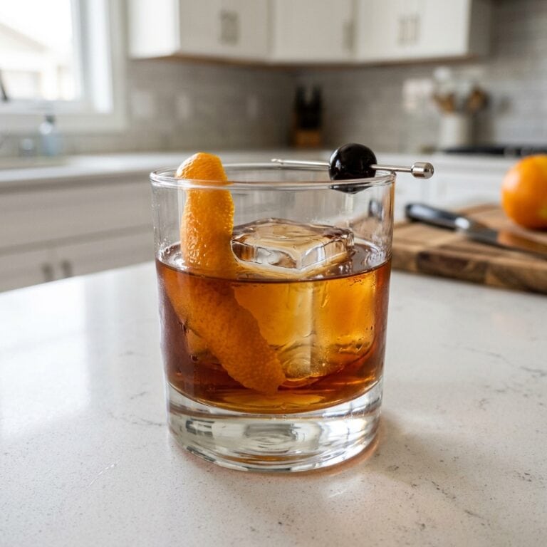 Maple Pecan Old Fashioned Cocktail Recipe