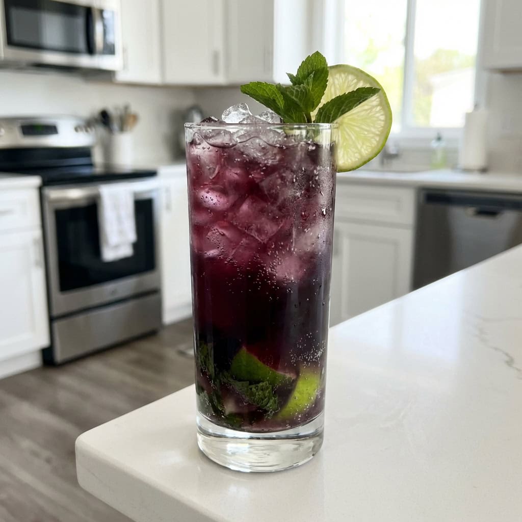 Midnight Mojito Cocktail Recipe
