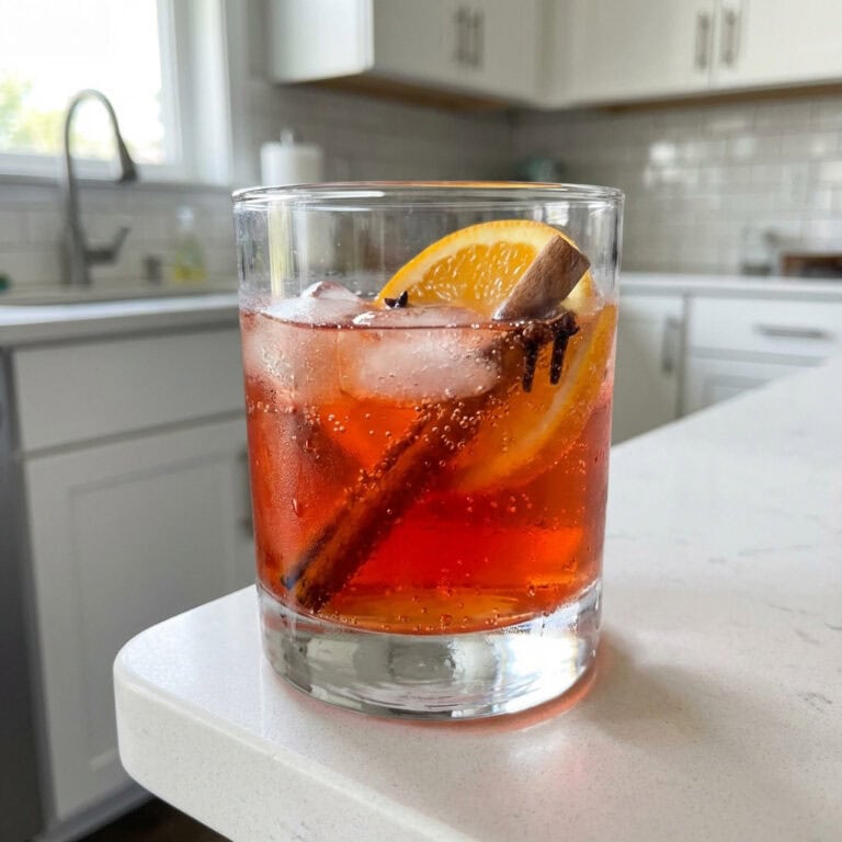 Orange Clove Whiskey Punch Cocktail Recipe