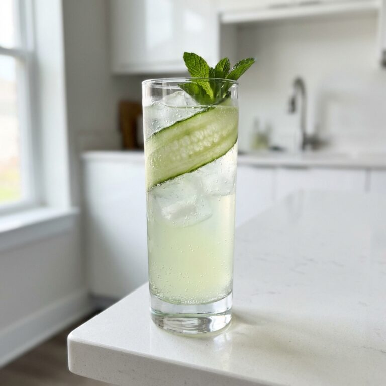 Prosecco and Cucumber Cooler Cocktail Recipe
