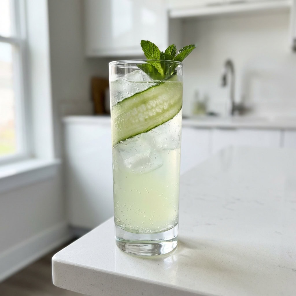 Prosecco and Cucumber Cooler Cocktail Recipe