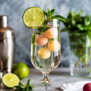 Prosecco and Lychee Lime Cocktail Recipe
