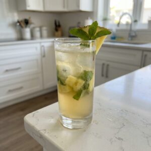 Prosecco and Pineapple Mojito Cocktail Recipe