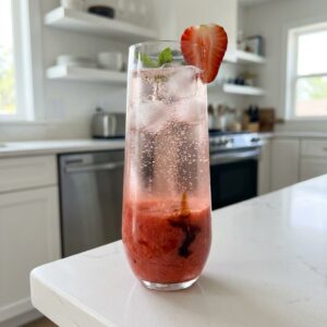Prosecco and Strawberry Balsamic Cocktail Recipe