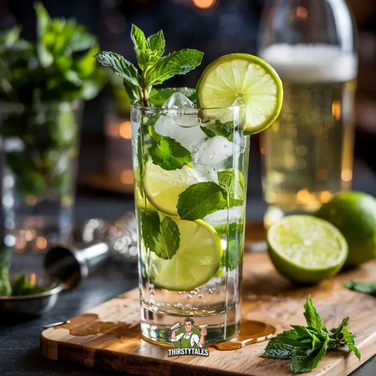 Prosecco topped Mojito Cocktail Recipe