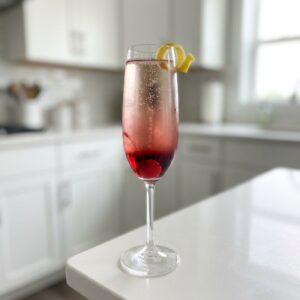 Prosecco with Cherry Liqueur Cocktail Recipe