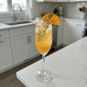 Prosecco with Tangerine Thyme Cocktail Recipe
