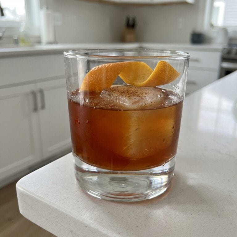 Pumpkin Whiskey Negroni Cocktail Recipe