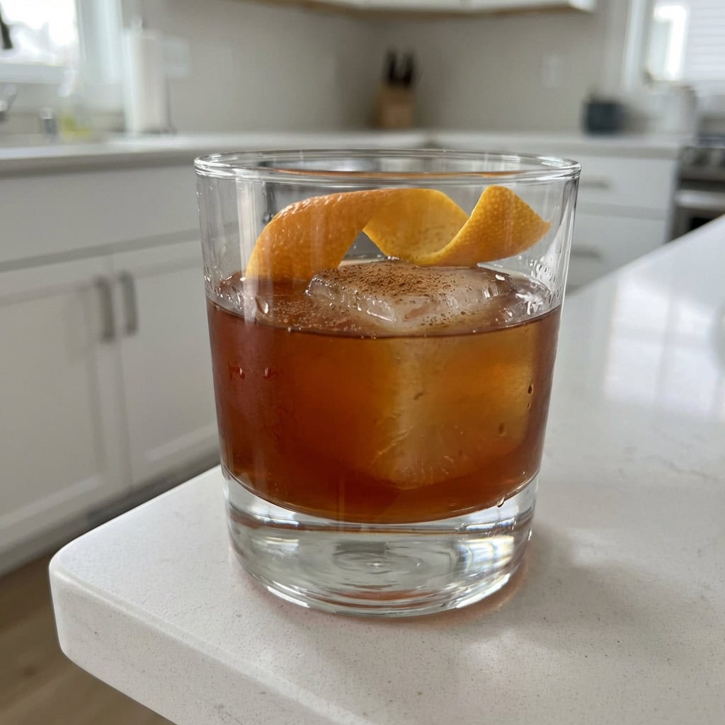 Pumpkin Whiskey Negroni Cocktail Recipe