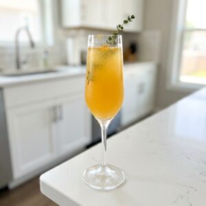 Tangerine and Thyme Prosecco Cocktail Recipe