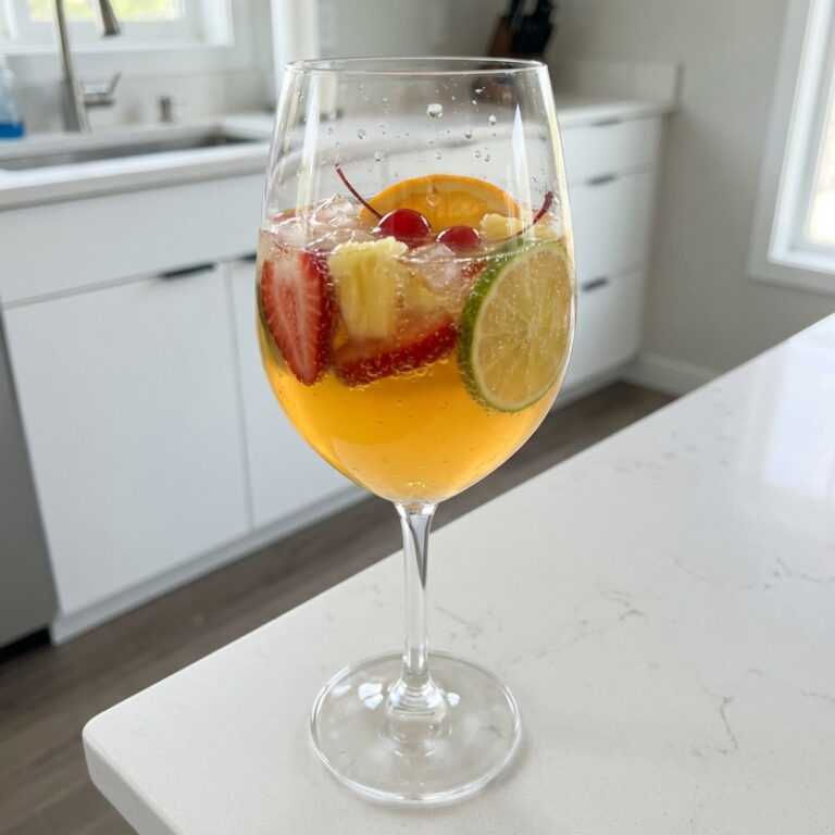 Tropical Prosecco Punch Cocktail Recipe