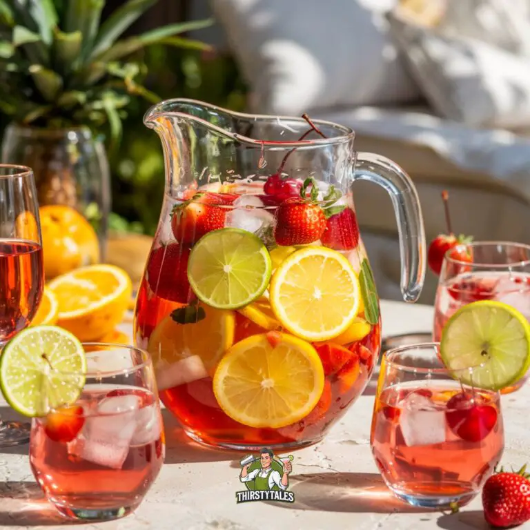Tropical Prosecco Punch Cocktail Recipe