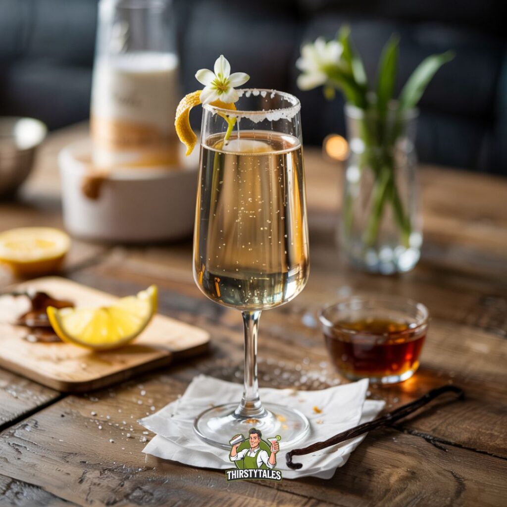 Vanilla Bean Prosecco Delight Cocktail Recipe