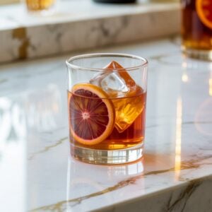 Blood Orange Old Fashioned Cocktail Recipe