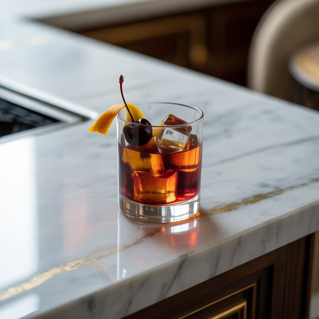 Black Cherry Old Fashioned Cocktail Recipe