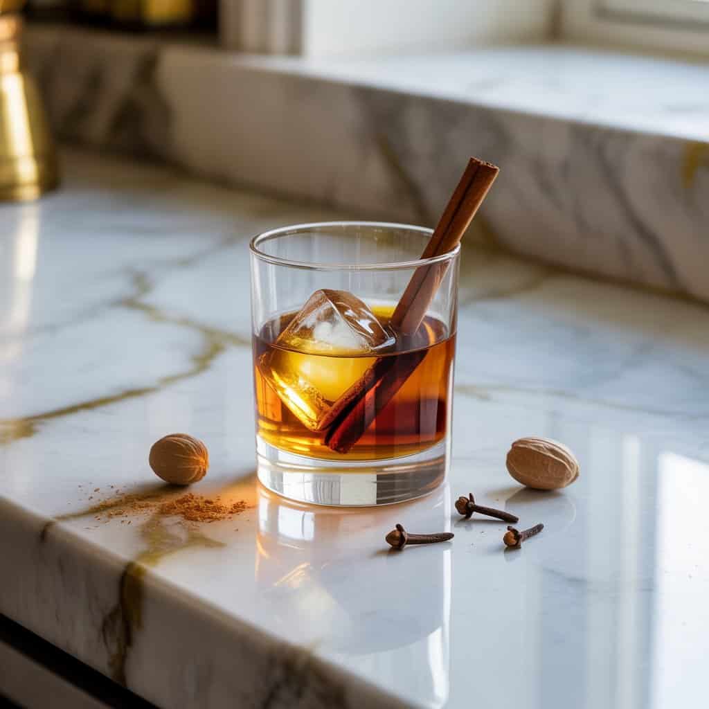 Clove and Nutmeg Old Fashioned Cocktail Recipe