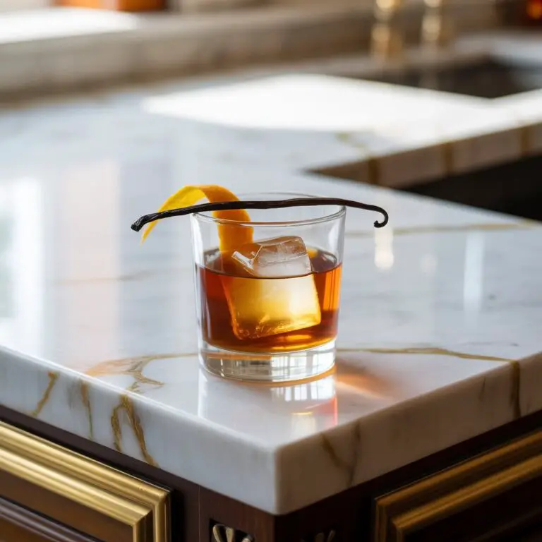 Vanilla Bean Old Fashioned Cocktail Recipe
