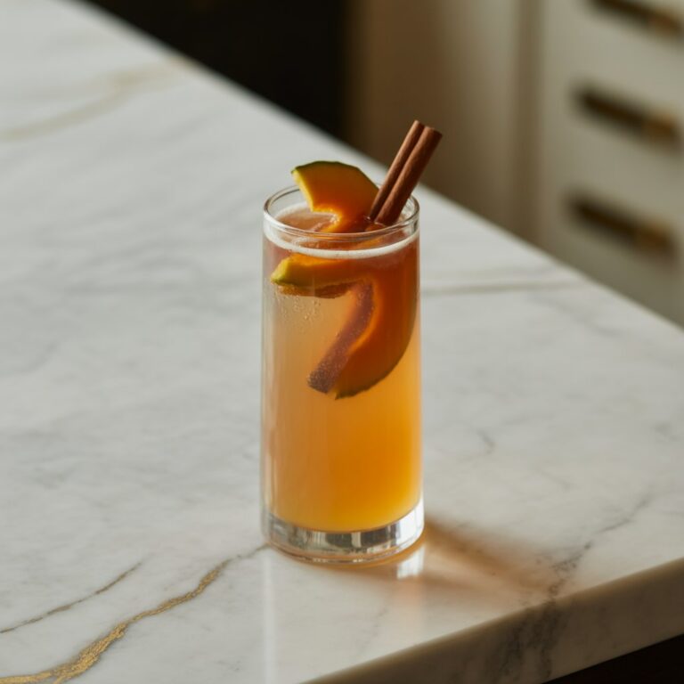 Empress Gin Pumpkin Spice Collins Cocktail Recipe