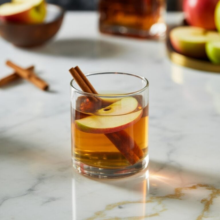 Apple Cider Bourbon Punch Cocktail Recipe
