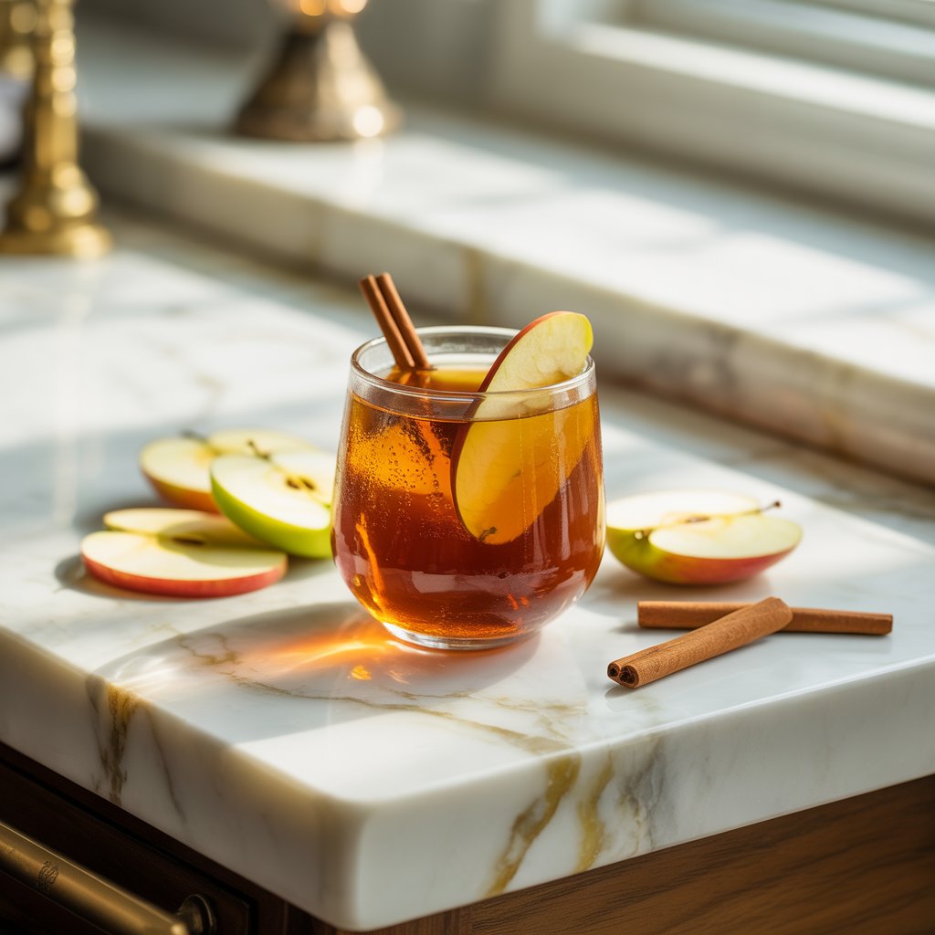 Caramel Apple Rum Cocktail Recipe