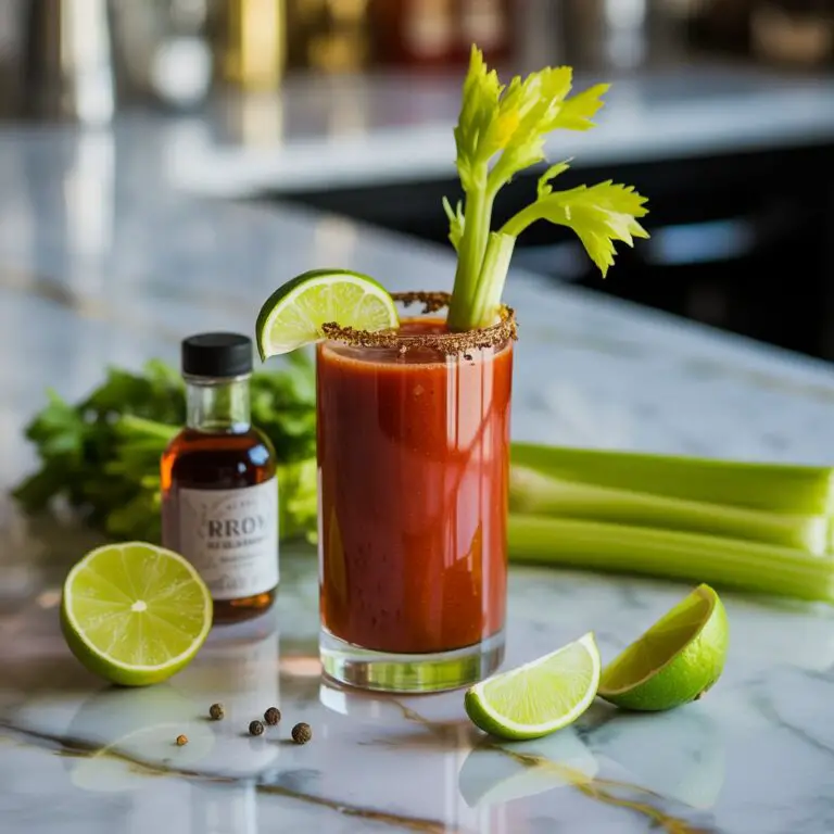 Rum Bloody Mary Cocktail Recipe