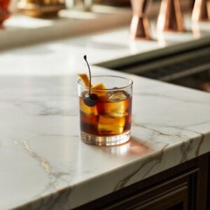 Molasses Rum Old Fashioned Cocktail Recipe
