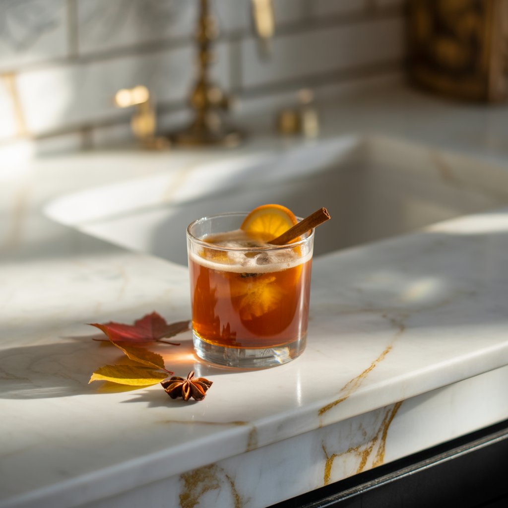 Rum Sour with a Halloween Twist Cocktail Recipe