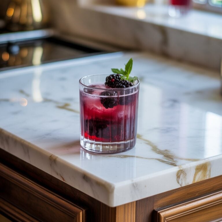 Blackberry Whiskey Fizz Cocktail Recipe