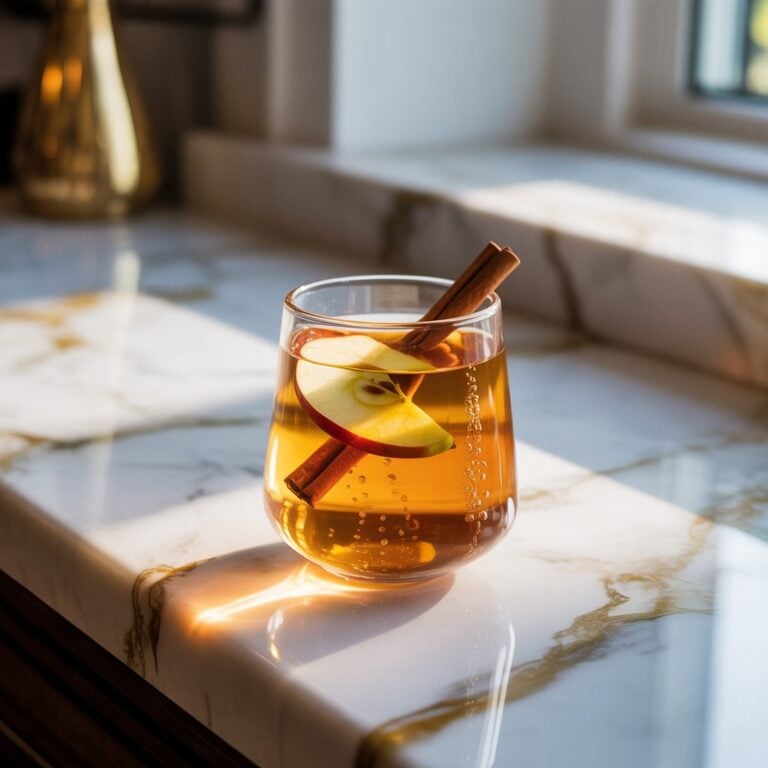 Caramel Apple Whiskey Cider Cocktail Recipe