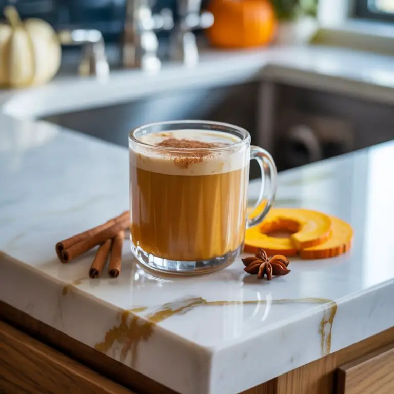 Pumpkin Spice Whiskey Latte Cocktail Recipe