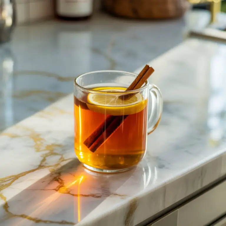 Honey Whiskey Hot Toddy Cocktail Recipe