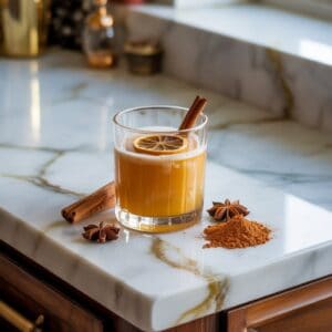 Pumpkin Spice Vodka Sour Cocktail Recipe