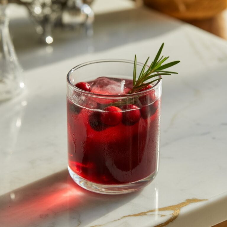 Creepy Cranberry Vodka Punch Cocktail Recipe