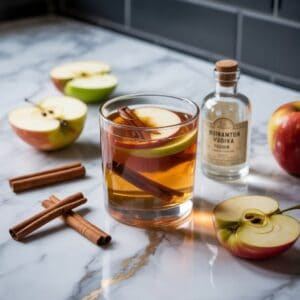 Haunted Apple Pie with vodka Cocktail Recipe