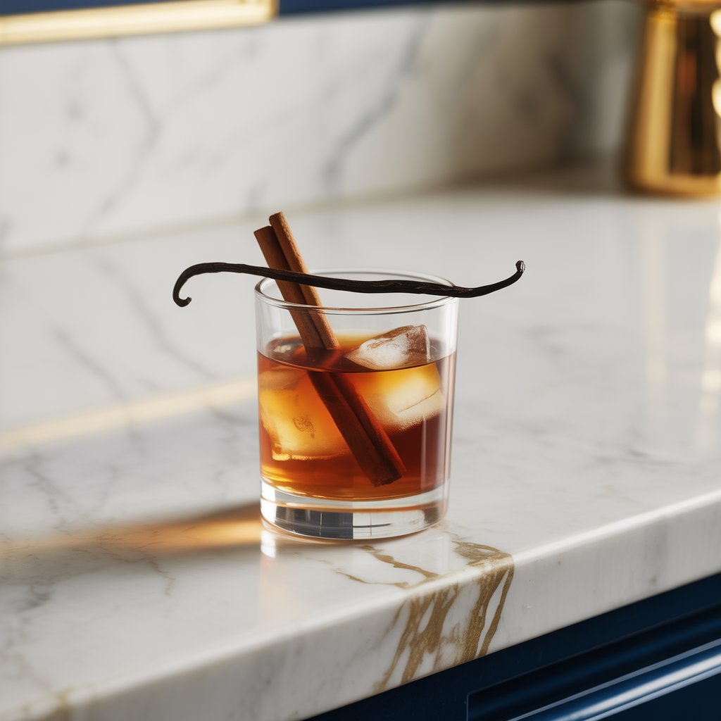 Cinnamon Vanilla Vodka Old Fashioned