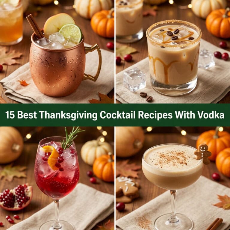15 Best Thanksgiving Cocktail Recipes With Vodka