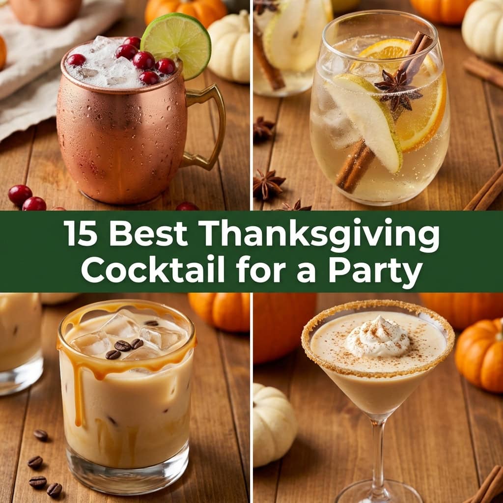 15 Best Thanksgiving Cocktail for a Party