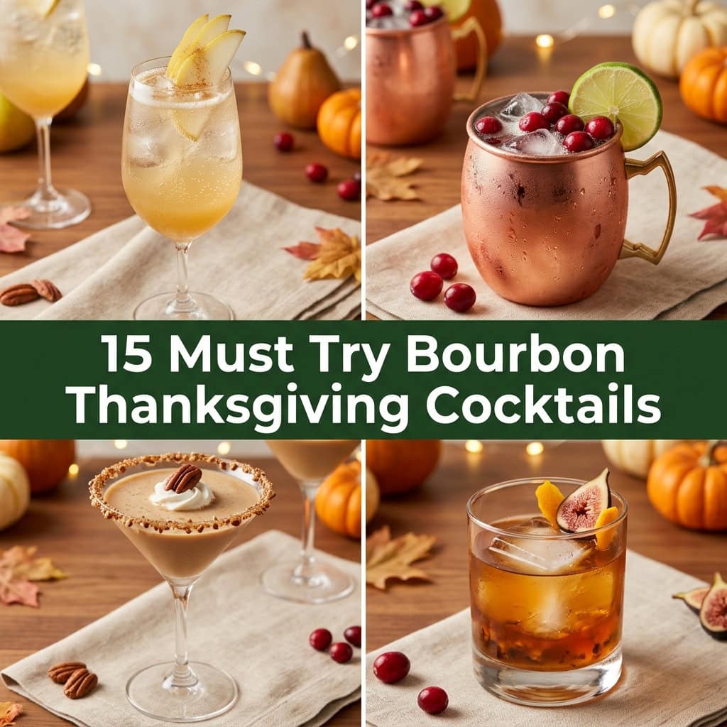 15 Must Try Bourbon Thanksgiving Cocktails