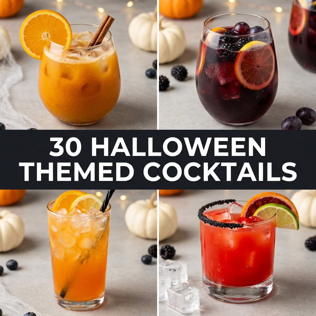 30 Halloween Themed Cocktails
