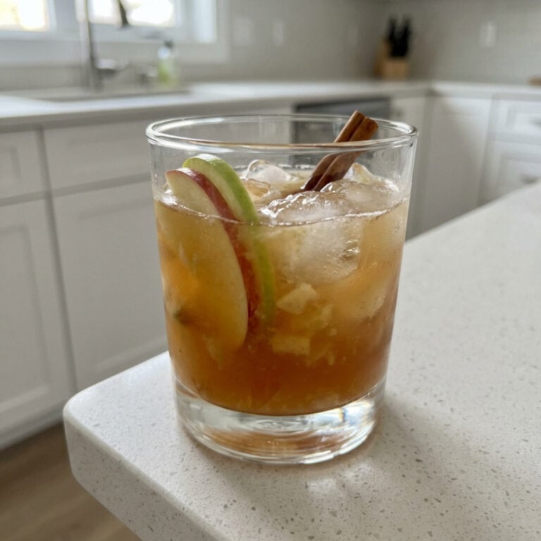 Apple Bourbon Smash Cocktail Recipe