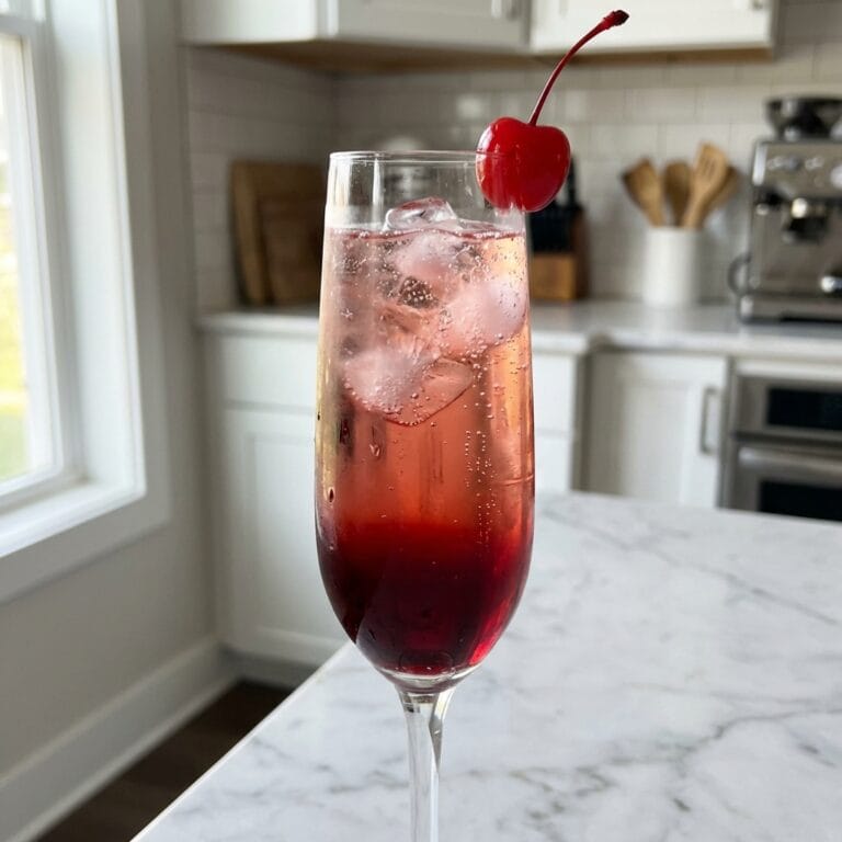 Bat Bite Bellini Cocktail Recipe