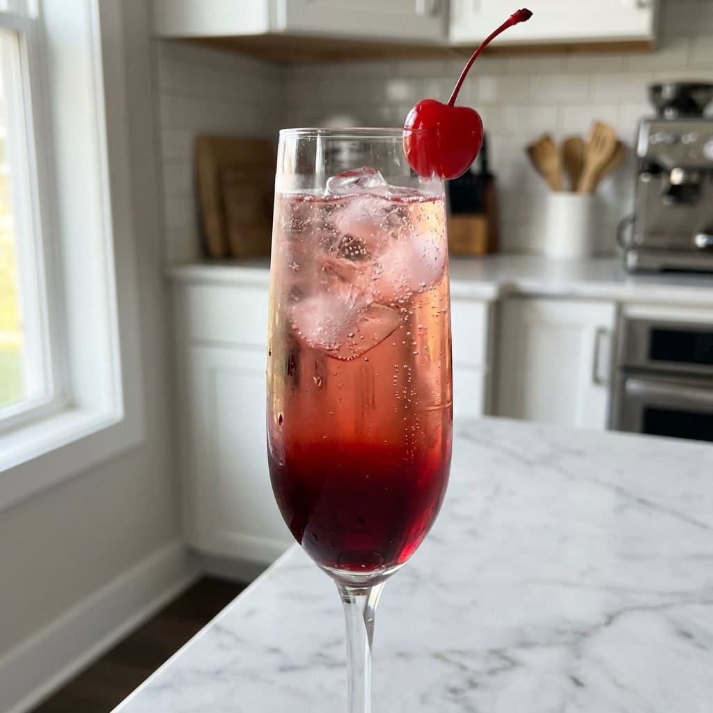 Bat Bite Bellini Cocktail Recipe