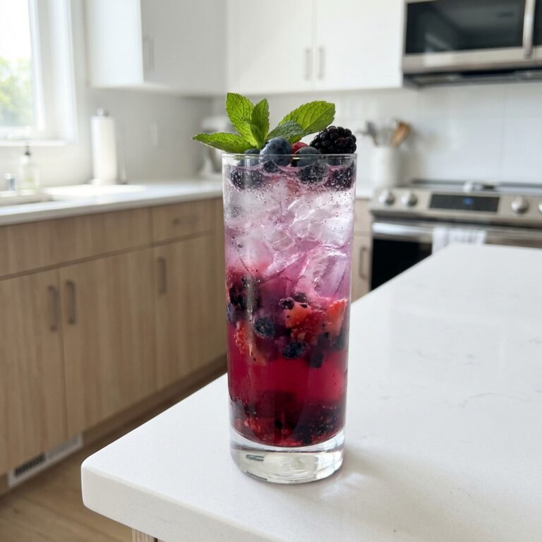Bat’s Berry Blizzard Mocktail Recipe