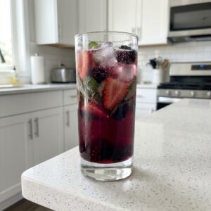 Bat’s Bite Berry Punch Mocktail Recipe