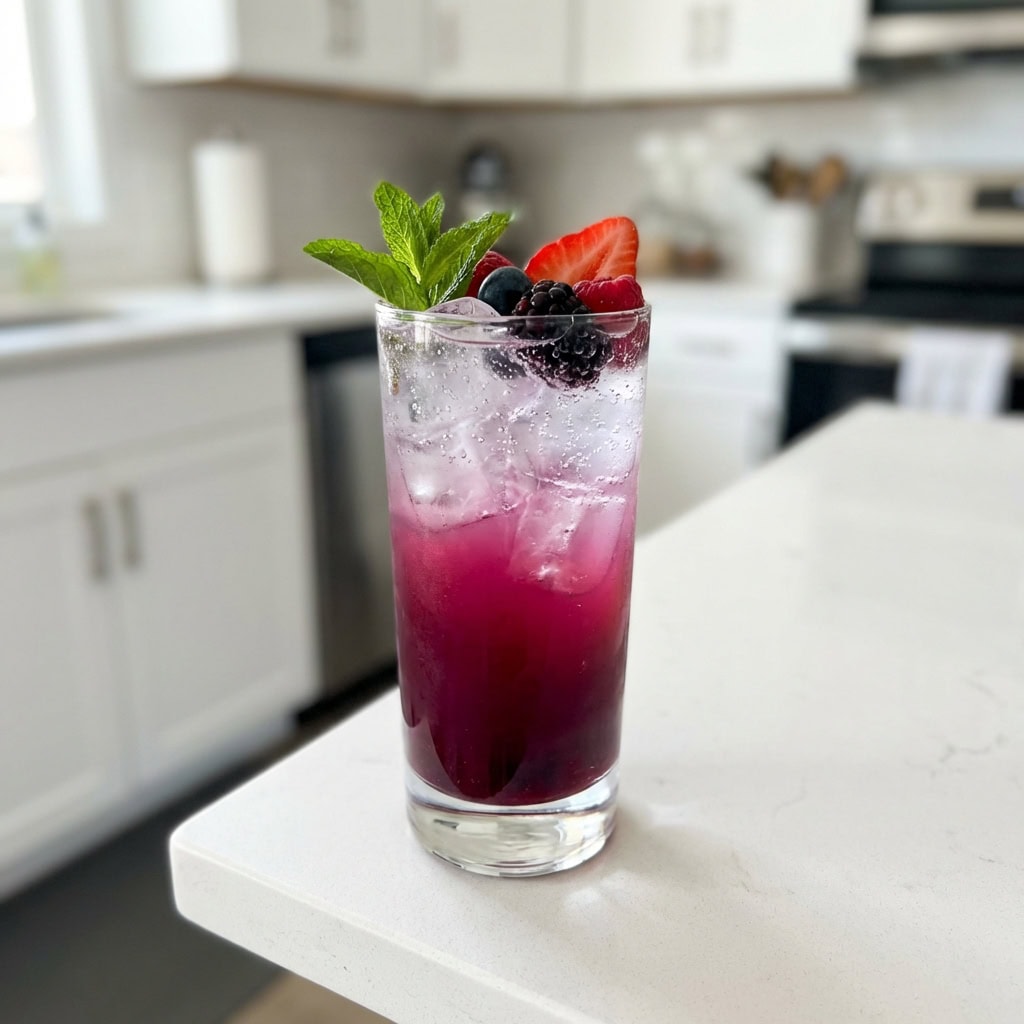 Beetle Berry Blast Mocktail Recipe